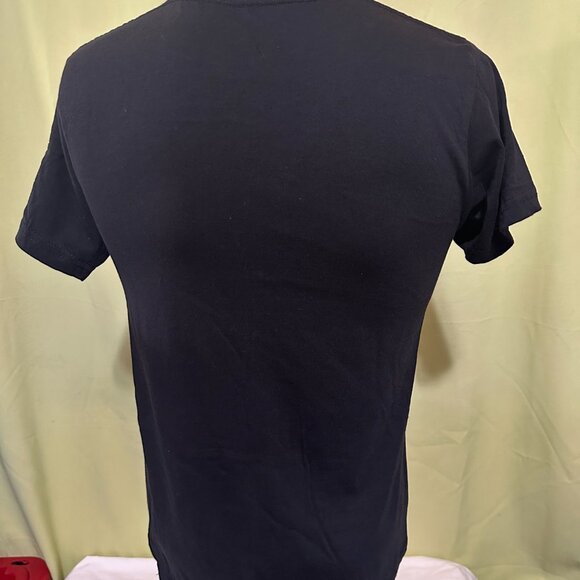 Eddie Munson Stranger Things Men's Black T Shirt Small Netflix - Picture 2 of 3